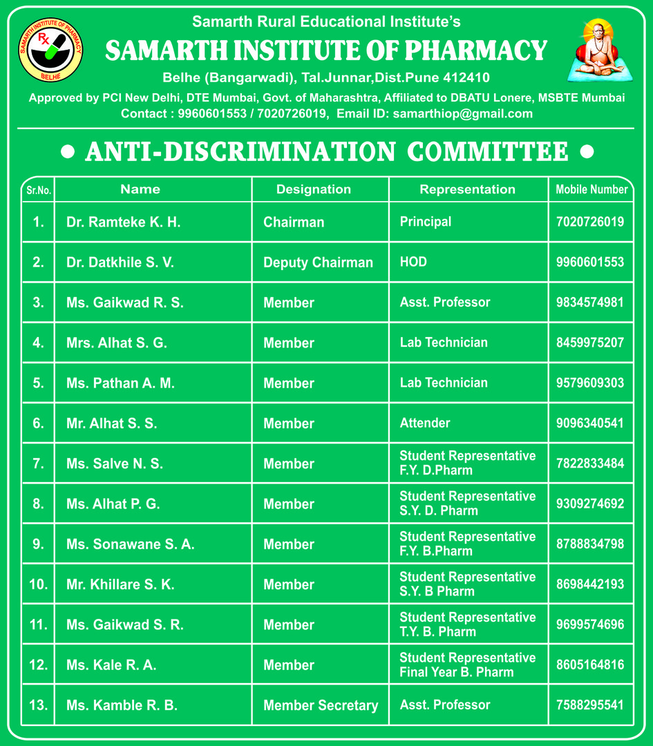 Anti Discrimination Committee