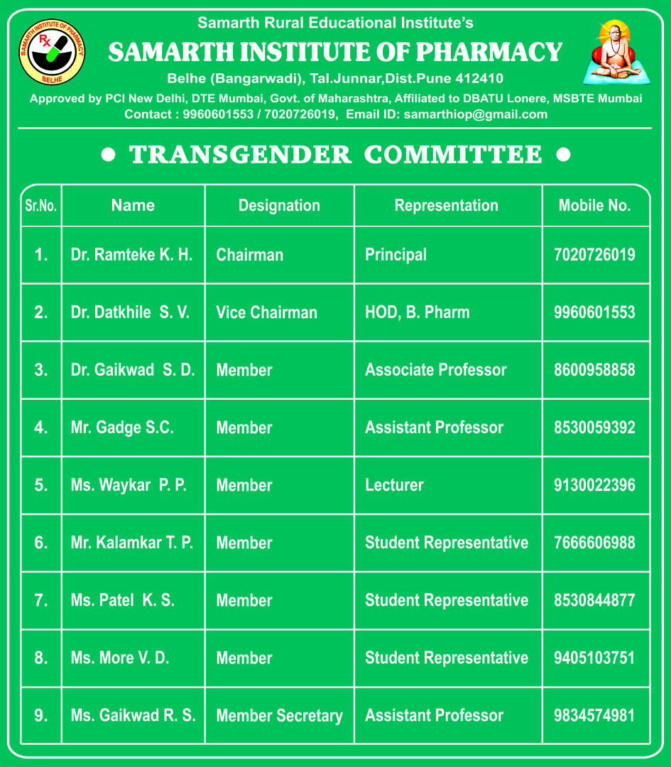 Transgender Committee